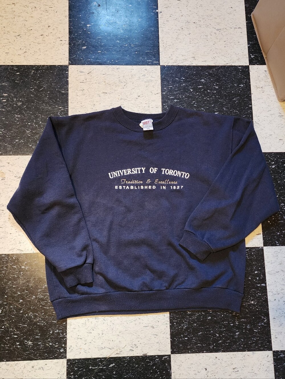 Vintage University Of Toronto Embroidered Crewneck
